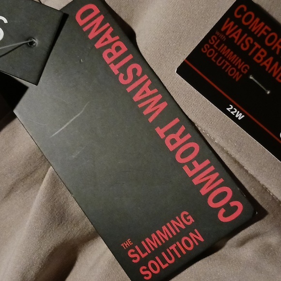 NWT BRIGGS WOMAN COMFORT WAISTBAND SLIMMING SOLUTION PANTS 👖 22W - Picture 4 of 10